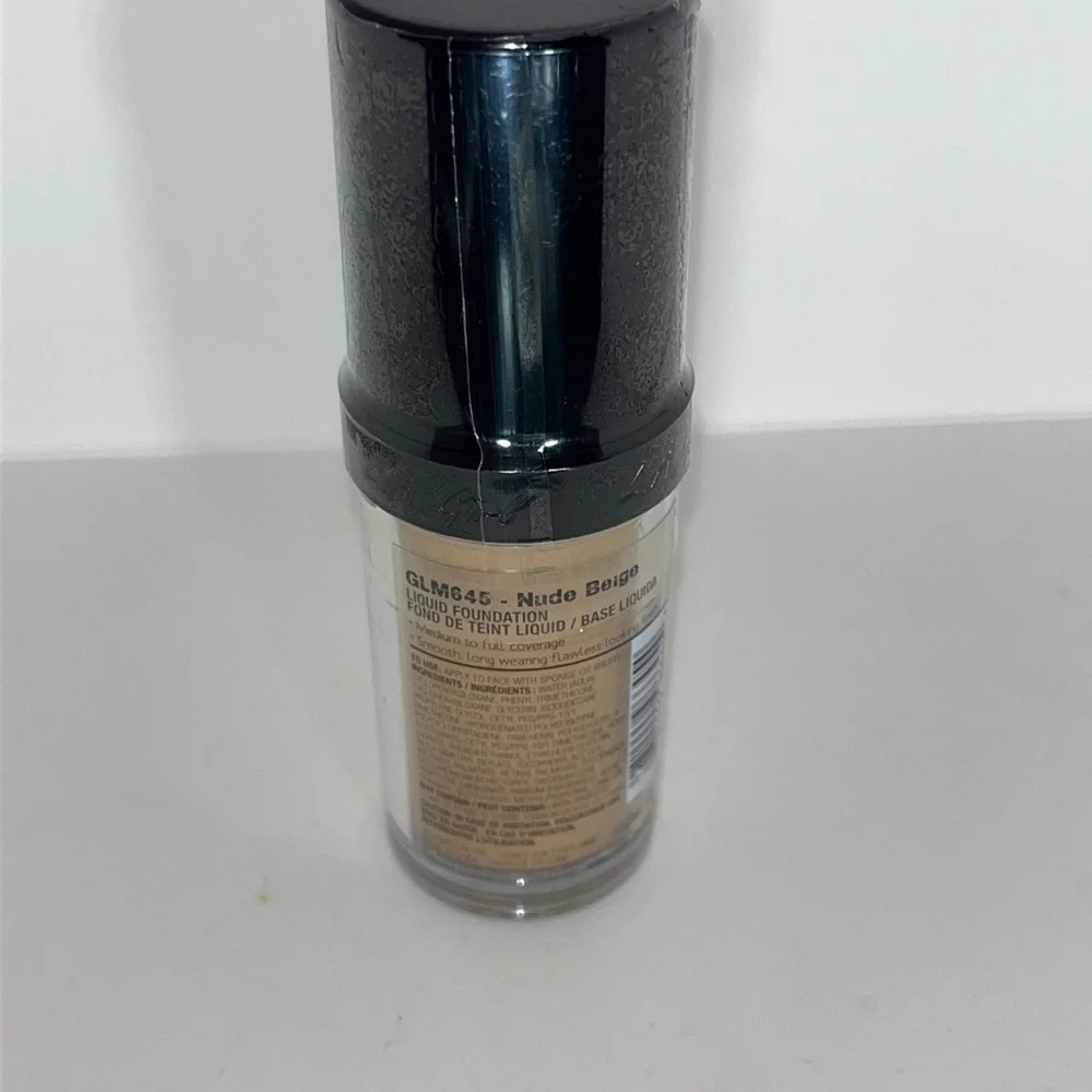L.A. Color Pro.Coverage Long Wear Illuminating Foundation, GLM645 Nude Beige New